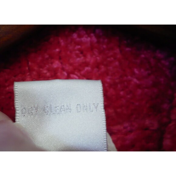 Bright Pink Turtleneck Sweater L Cozy Maximalist Statement Barbie Feminine Soft - Picture 6 of 11